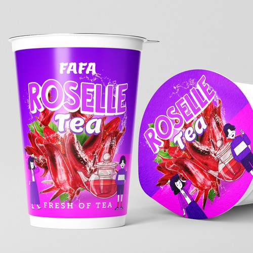 ROSELLE TEA Packaging
