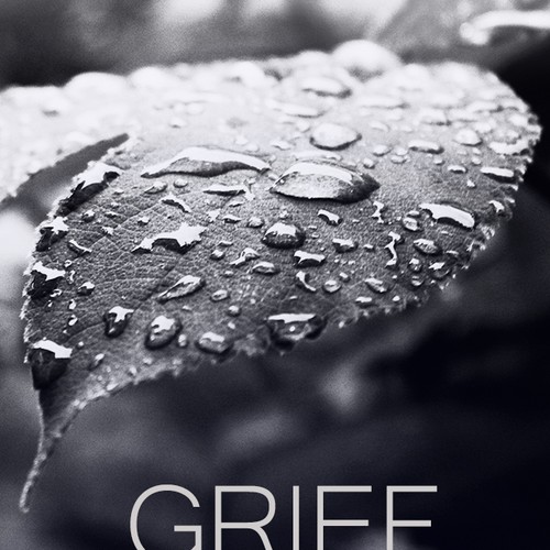 create an inviting cover for an honest and hopeful book on grief