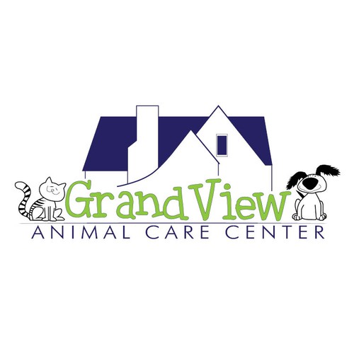 Playful logo for Animal Care Center