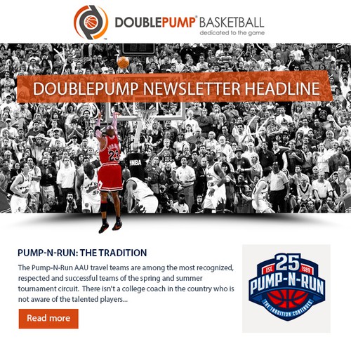 Double Pump Email Newsletter