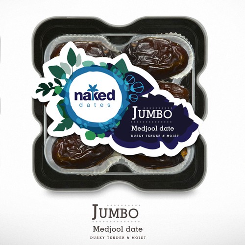  Naked Dates Packaging design
