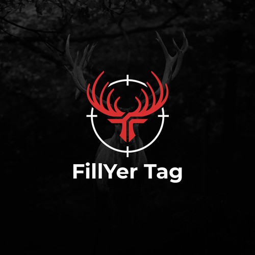 Letter T + Deer Logo for Sale