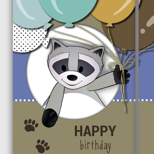 Birthday Card for Little Humans from their Fave Toy!