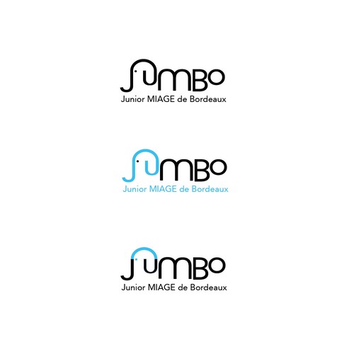 logo concept for Junior MIAGE of Bordeaux