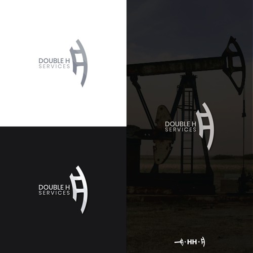 Logo design for "DOUBLE H"