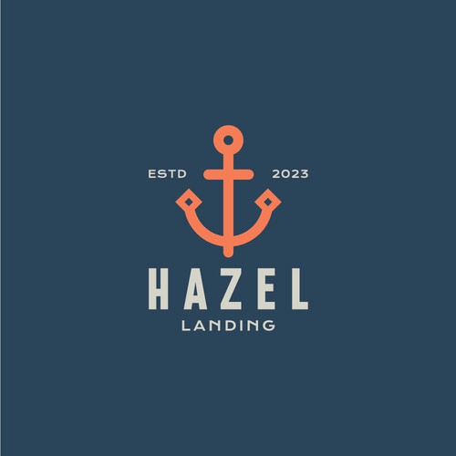 Hazel Landing Logo Design