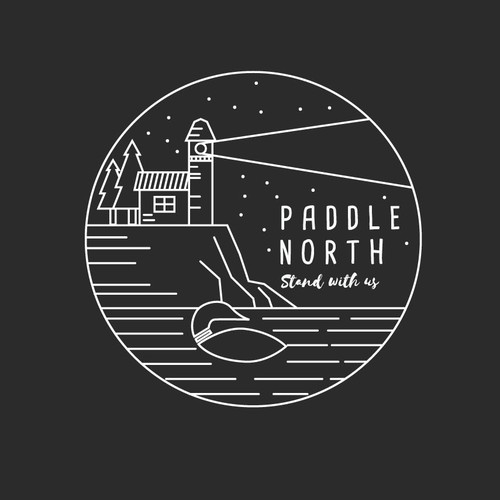 paddle north