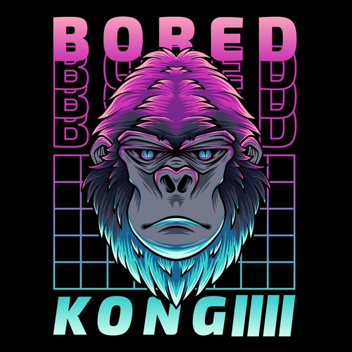 Streetwear Bored Kong