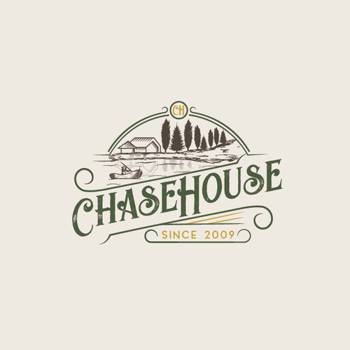 Logo for vacation house.