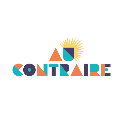 Au Contraire - tropical psychedelic DJ/producer logo