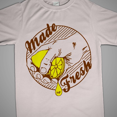 Create a t-shirt design for Made Fresh Clothing