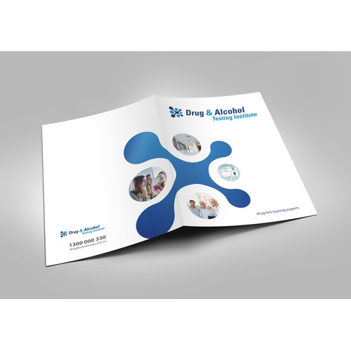 Design an eye-catching professional promotional folder for us to present to our clients.