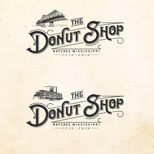 Vintage logo celebrating 300 years of tradition