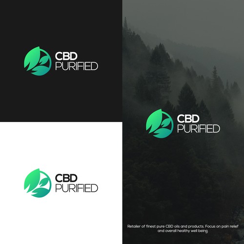 Logo Concept for CBD Purified