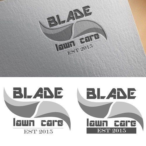Blade Lawn Care Logo Design