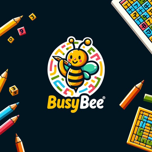 BusyBee Logo Design