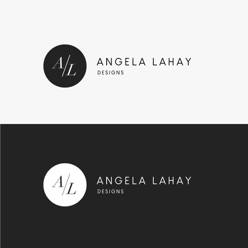Classy minimalist logo for interior designer
