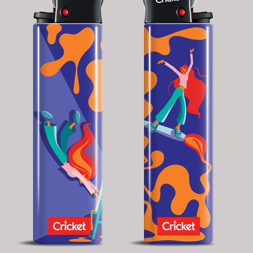 Illustration for Cricket lighter