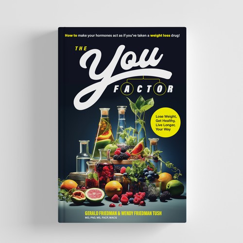 Book cover design for healthy weight loss