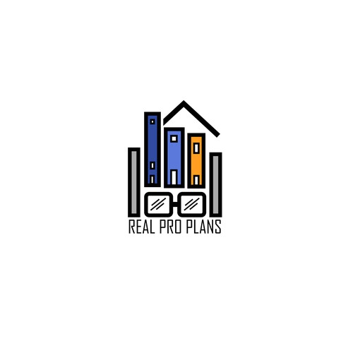 playful logo entry for REAL PRO PLANS