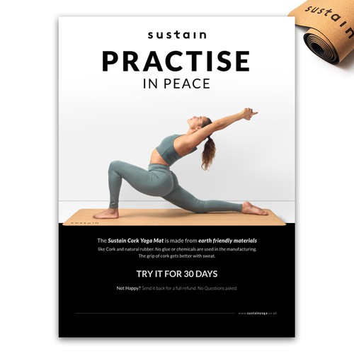 Poster Design for Yoga Mat