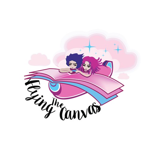 a magical logo for a children’s education and media company