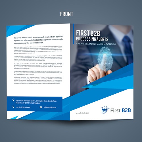 Brochure for First B2B Processing Alerts