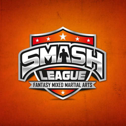 Smash League -- sports logo (MMA)