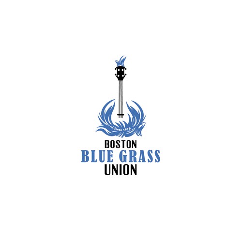 Design a logo featuring a banjo and/or mandolin