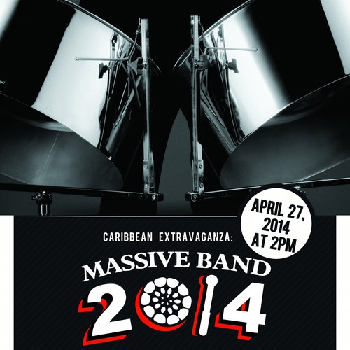 Caribbean Extravaganza: Massive Band 2014 Flyer