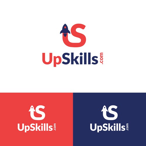Logo Concept UpSklills.com