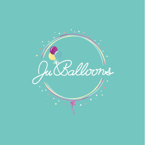 Logo for a balloon company