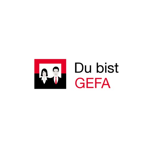 "You are GEFA" - Foster Employee Loyalty | Logo for “Du bist GEFA” – an internal initiative to strenghten teamspirit and identity