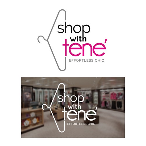 Create a chic logo for a women's clothing store