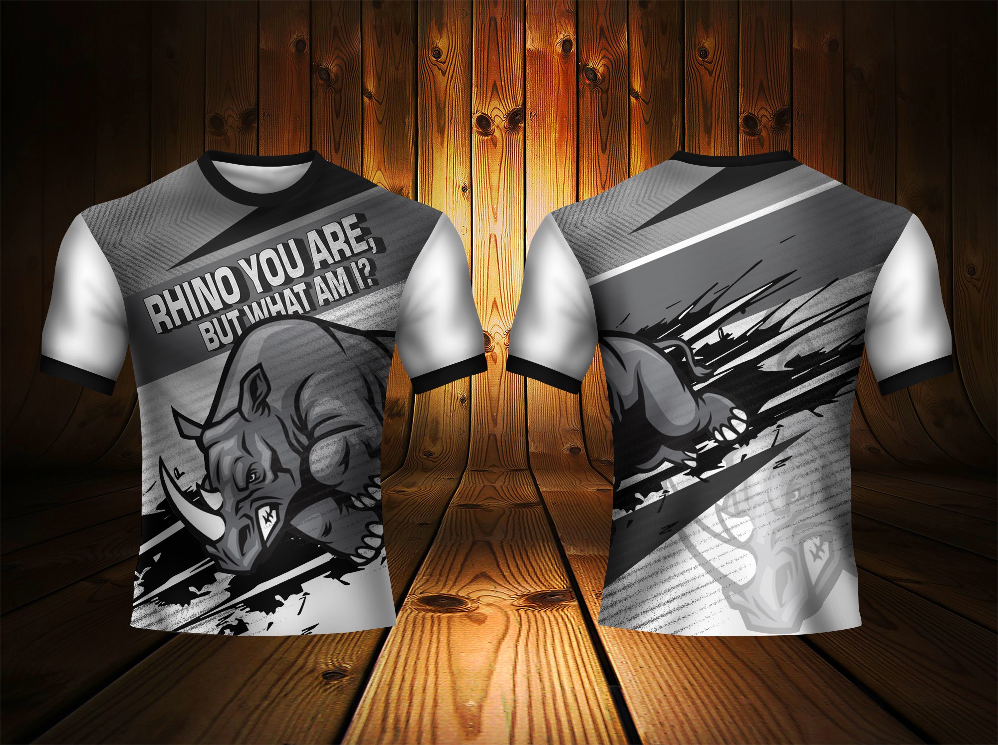 Endangered Animal Charity Needs a Wild Rhino T-shirt