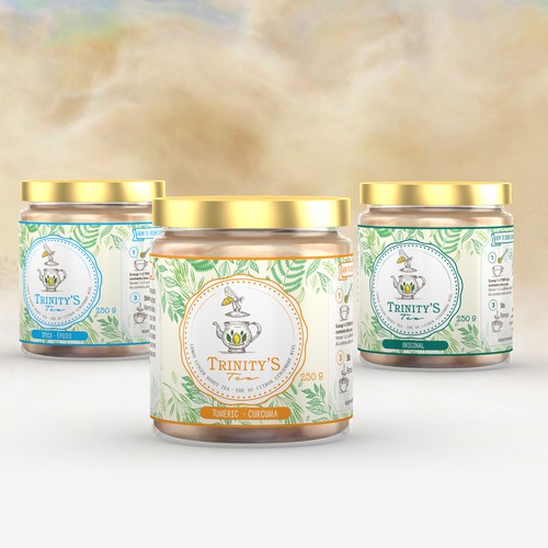 unique Tealabel - naure and fresh spirit