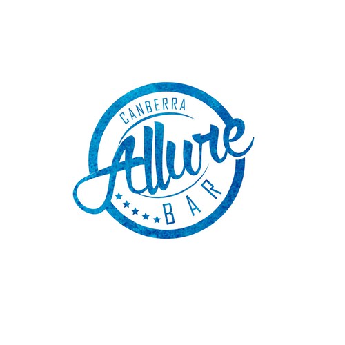 Allure Bar concept logo