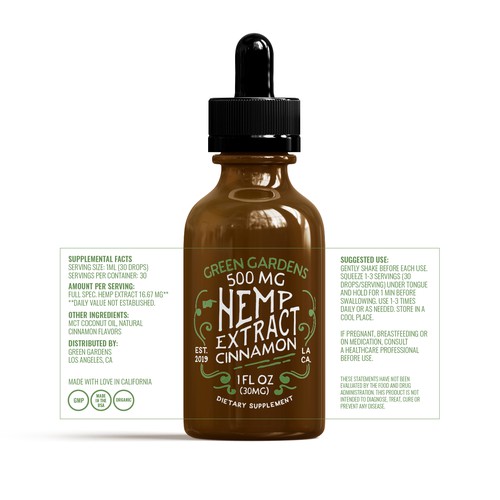 Hemp Extract Packaging