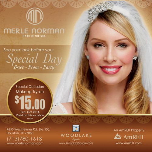 Create an ad for Merle Norman