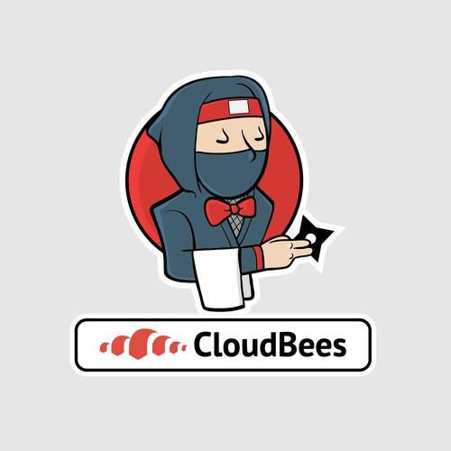 Fun sticker for CloudBees!