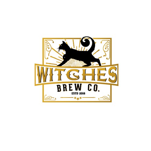 Logo for brew company