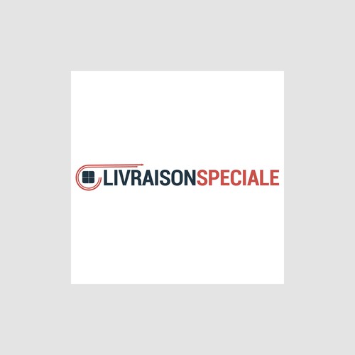 Concept logo site de livraison