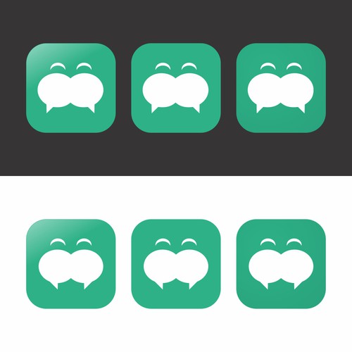 Icon design for ChitChat App