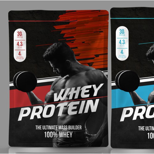 Whey Protein Packaging Design