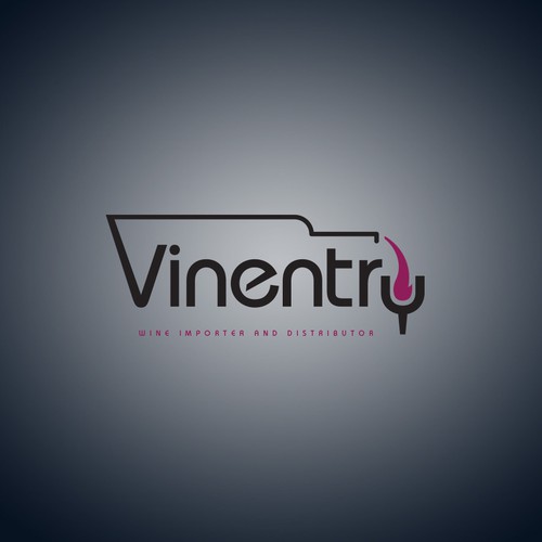 Logo concept for wine distributor