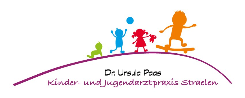 erstellt ein fesselndes Praxislogo für eine aufstrebende, engagierte  Kinderund Jugendärztin