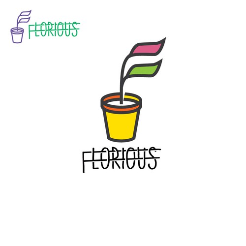 florious logo design