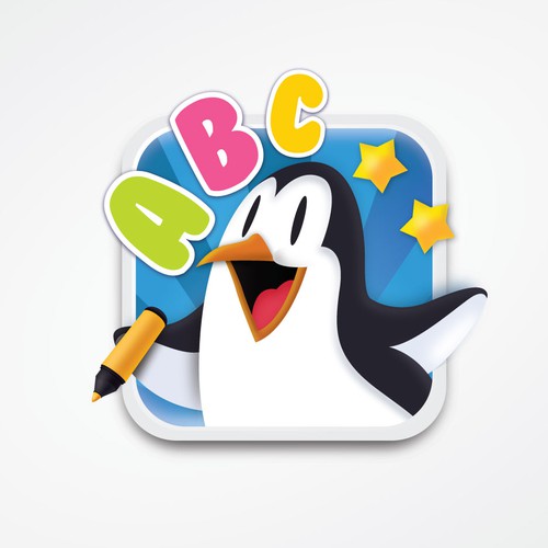 ATTRACTIVE PENGUIN LOGO for Appstore