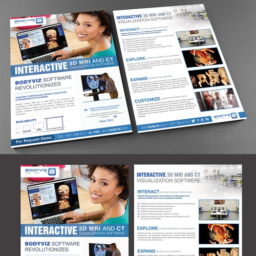 3D anatomy software company to "bring life" to our products!
