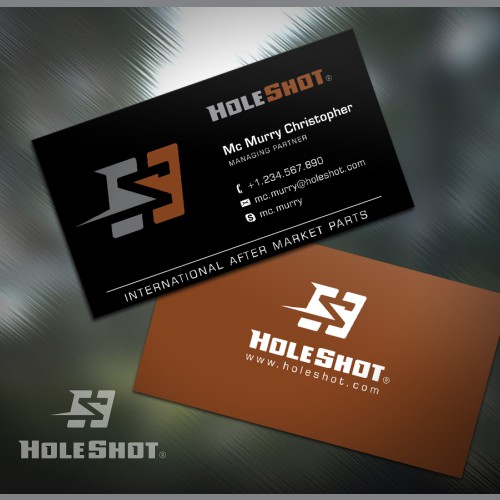 HoleShot Logo Concept